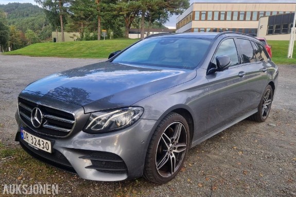 2017 Mercedes-Benz E-Klasse E200 T 4MATIC AMG, Automat, Hengerfeste, Skinninteriør, Sportsseter, Ryggekamera
