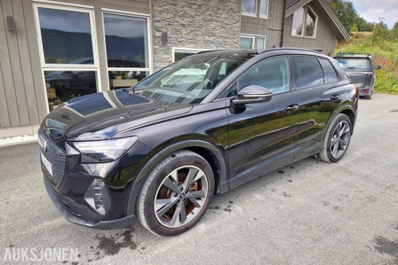 2022 Audi Q4 e-tron, 50 quattro, 79 000 km, Automat, Hengerfeste, Sportsseter, S+V dekk, Black Optik!