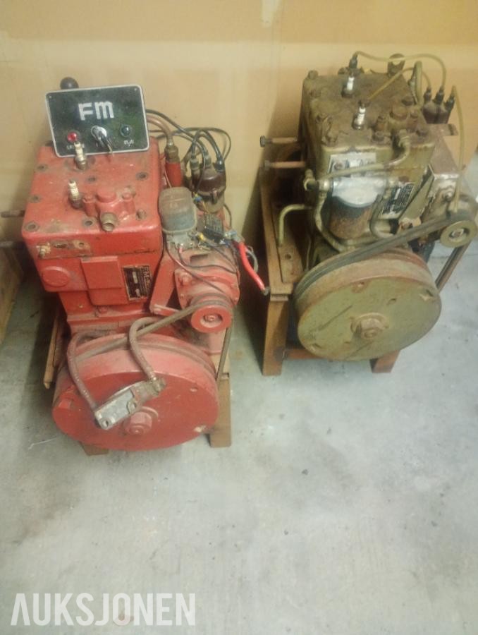 2 stk FM Båtmotorer 