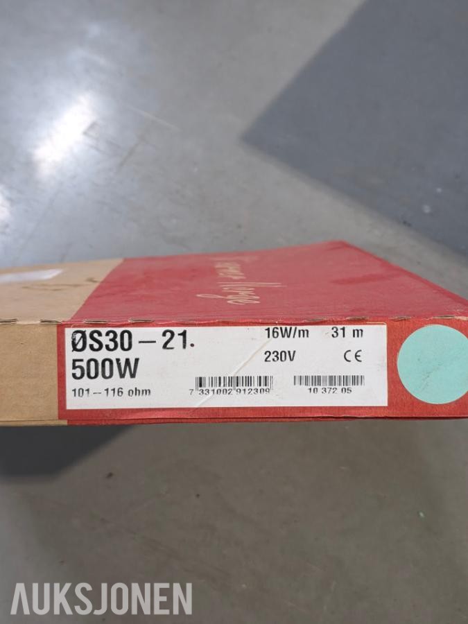 Diverse elektromateriell - Downlights, belysningsutstyr, stikkontakter, smarthus, sikringer, kabler, etc.