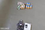Diverse elektromateriell - Downlights, belysningsutstyr, stikkontakter, smarthus, sikringer, kabler, etc.