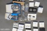 Diverse elektromateriell - Downlights, belysningsutstyr, stikkontakter, smarthus, sikringer, kabler, etc.