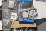 Diverse elektromateriell - Downlights, belysningsutstyr, stikkontakter, smarthus, sikringer, kabler, etc.