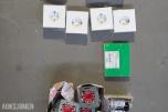 Diverse elektromateriell - Downlights, belysningsutstyr, stikkontakter, smarthus, sikringer, kabler, etc.