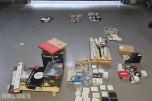 Diverse elektromateriell - Downlights, belysningsutstyr, stikkontakter, smarthus, sikringer, kabler, etc.