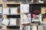 Diverse elektromateriell - Downlights, belysningsutstyr, stikkontakter, smarthus, sikringer, kabler, etc.