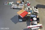 Diverse elektromateriell - Downlights, belysningsutstyr, stikkontakter, smarthus, sikringer, kabler, etc.