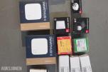Diverse elektromateriell - Downlights, belysningsutstyr, stikkontakter, smarthus, sikringer, kabler, etc.