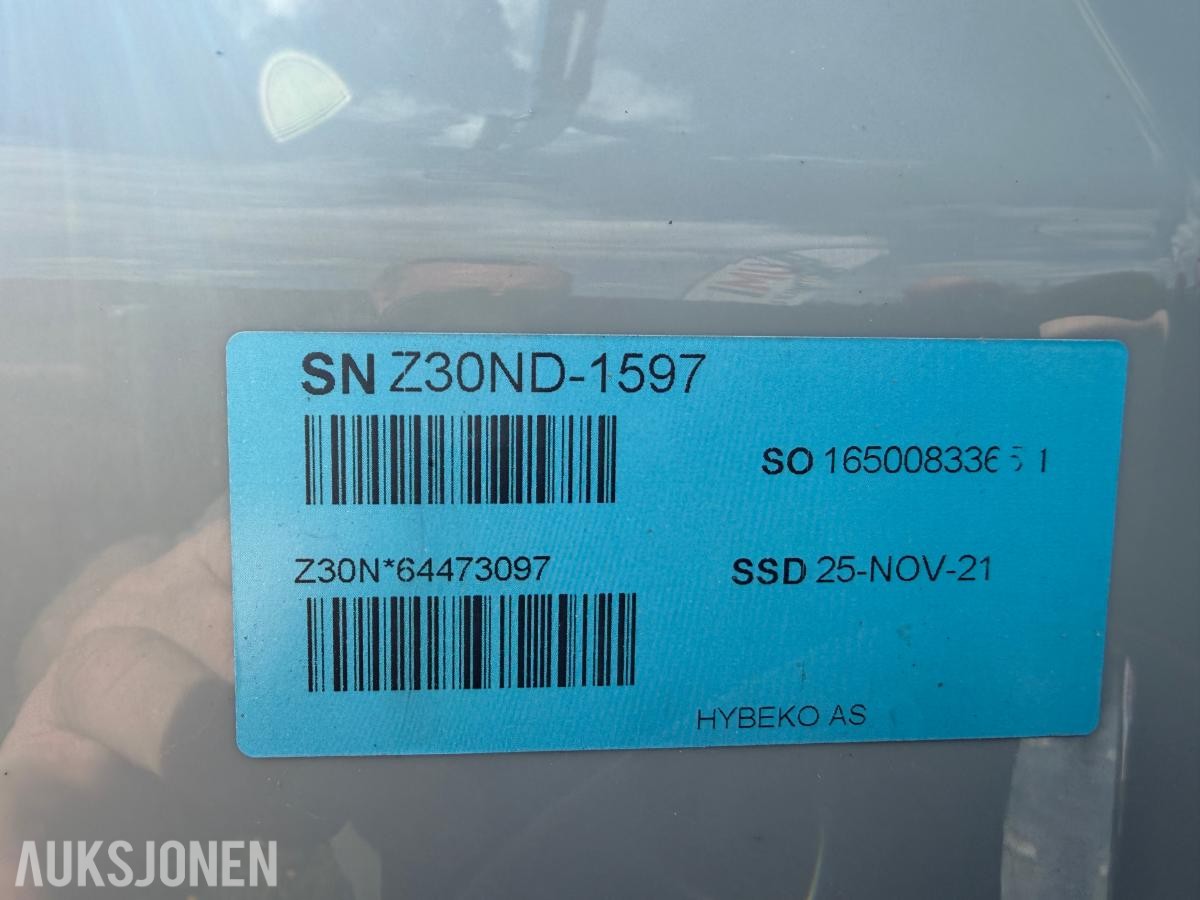 2021 Genie Z-30/N20 Elektrisk bomlift med knekkarm/leddet kun 72timer