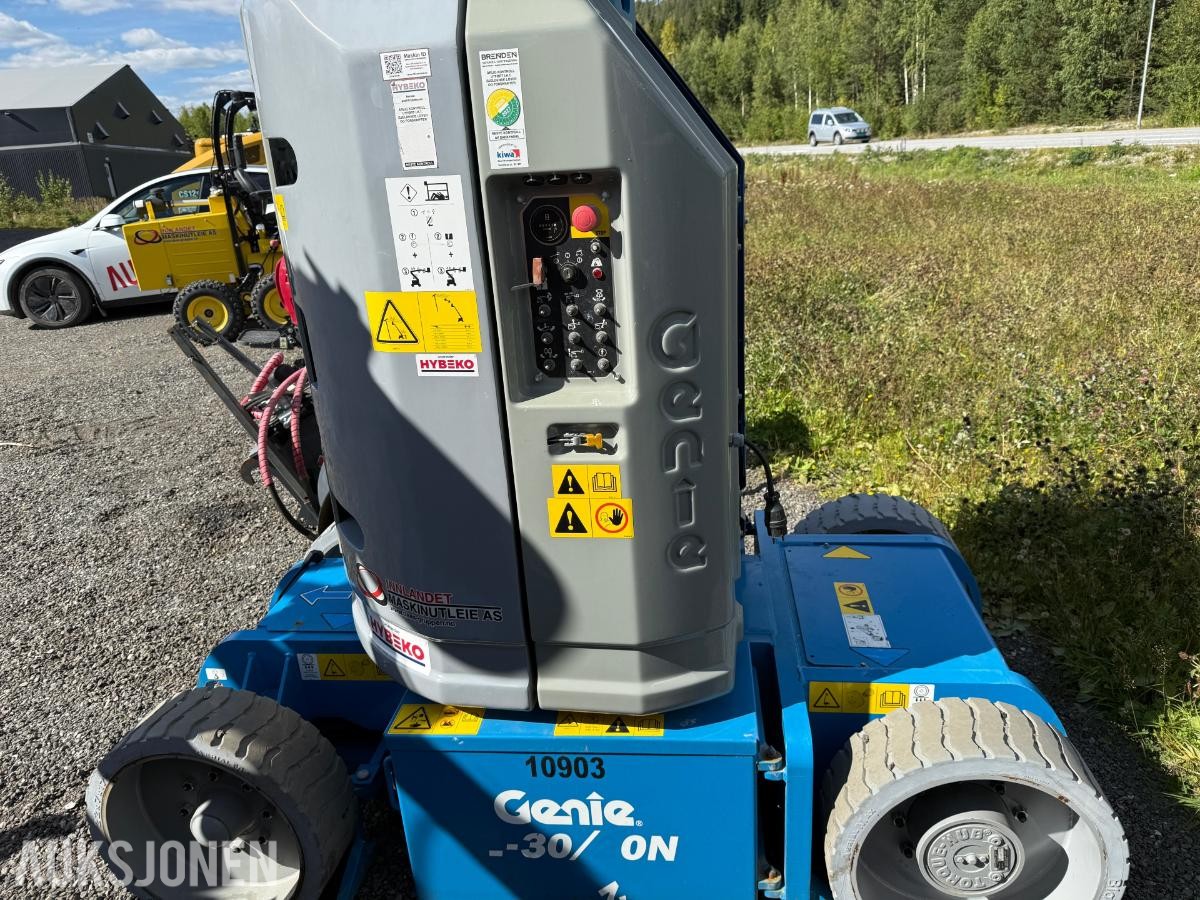 2021 Genie Z-30/N20 Elektrisk bomlift med knekkarm/leddet kun 72timer