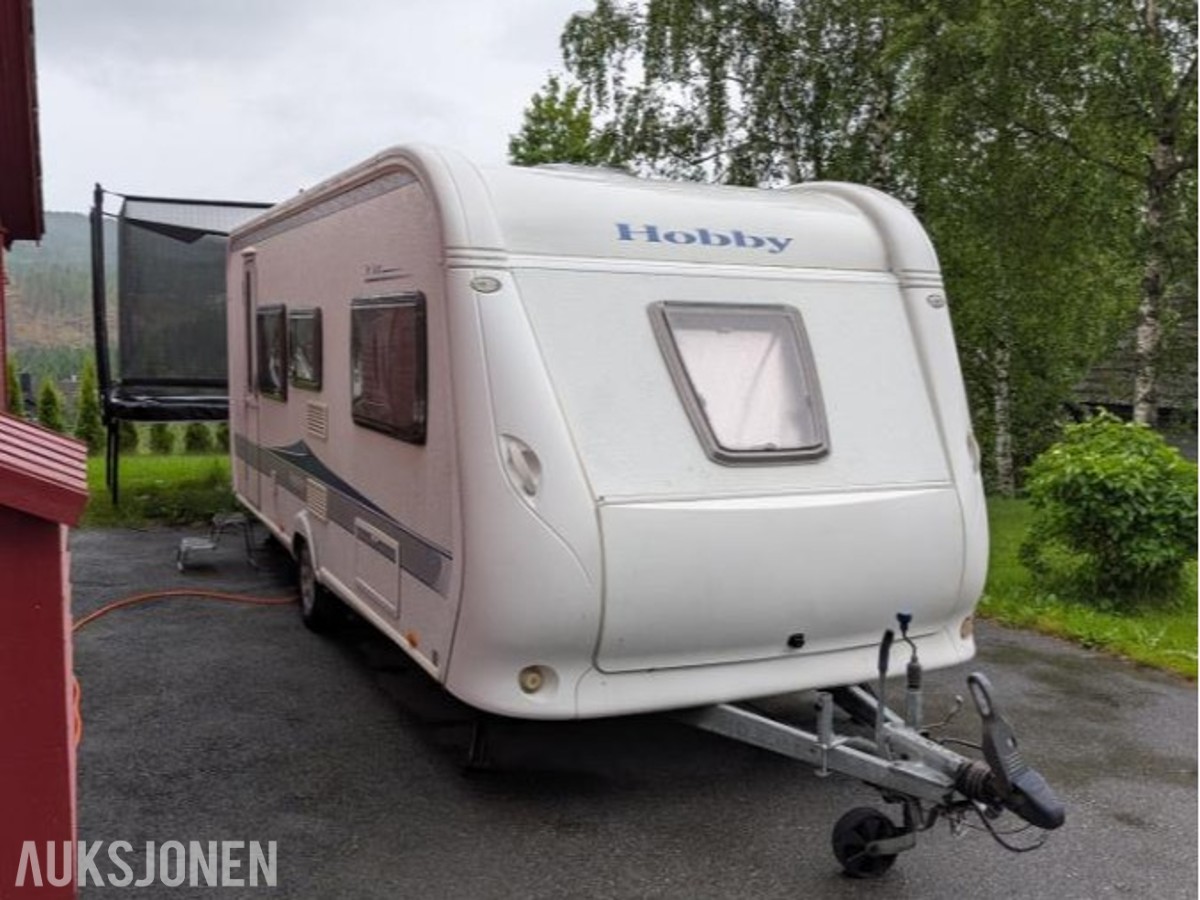 2010 Hobby 540 KMFe De Luxe Campingvogn - Nylig utført fukttest