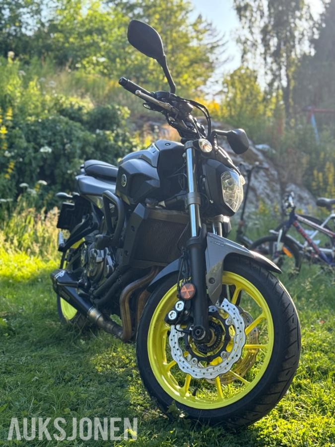 2017 Motorsykkel - Yamaha MT-07