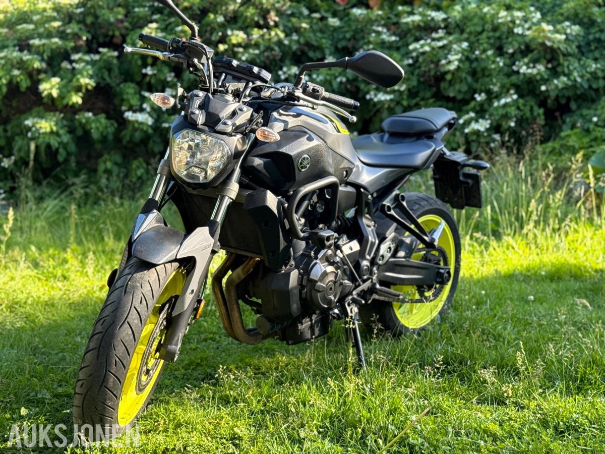 2017 Motorsykkel - Yamaha MT-07