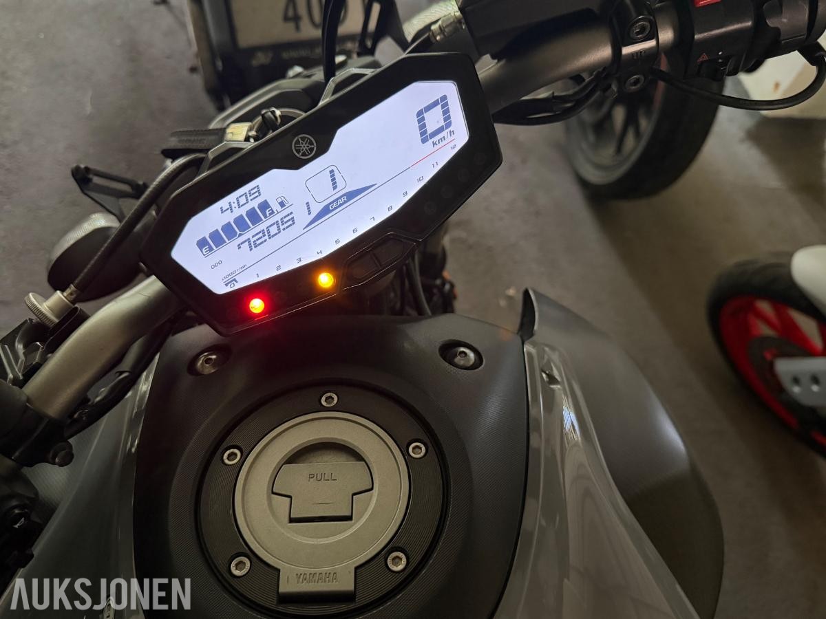 2017 Motorsykkel - Yamaha MT-07