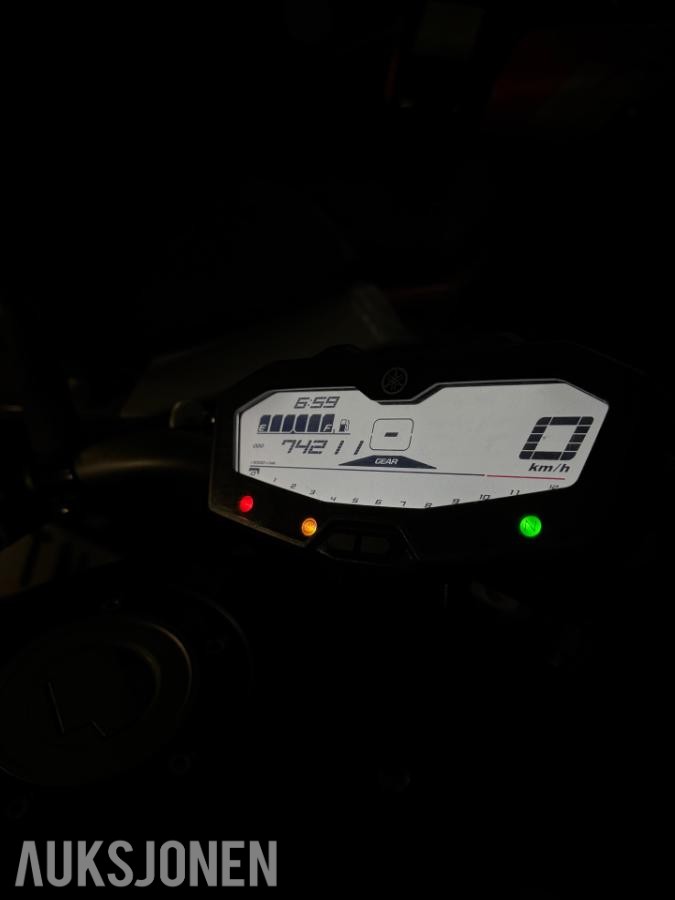 2017 Motorsykkel - Yamaha MT-07