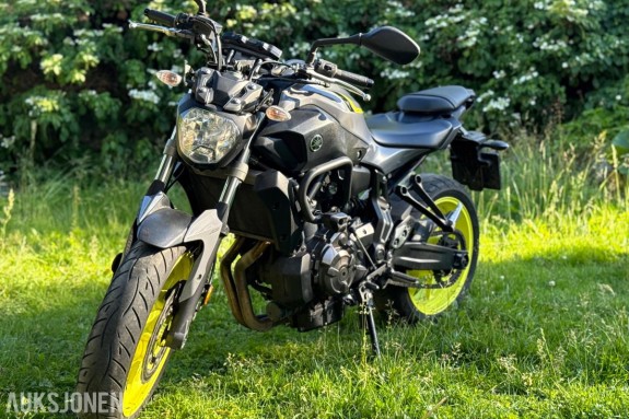 2017 Motorsykkel - Yamaha MT-07