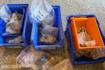 Parti med diverse tappevannsdeler VVS-koblinger