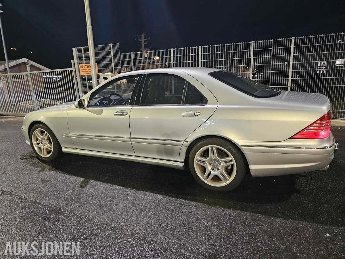 2003 Mercedes-Benz S 500 5.0 V8 306HK 4MATIC Cruisekontroll, Kupevarmer