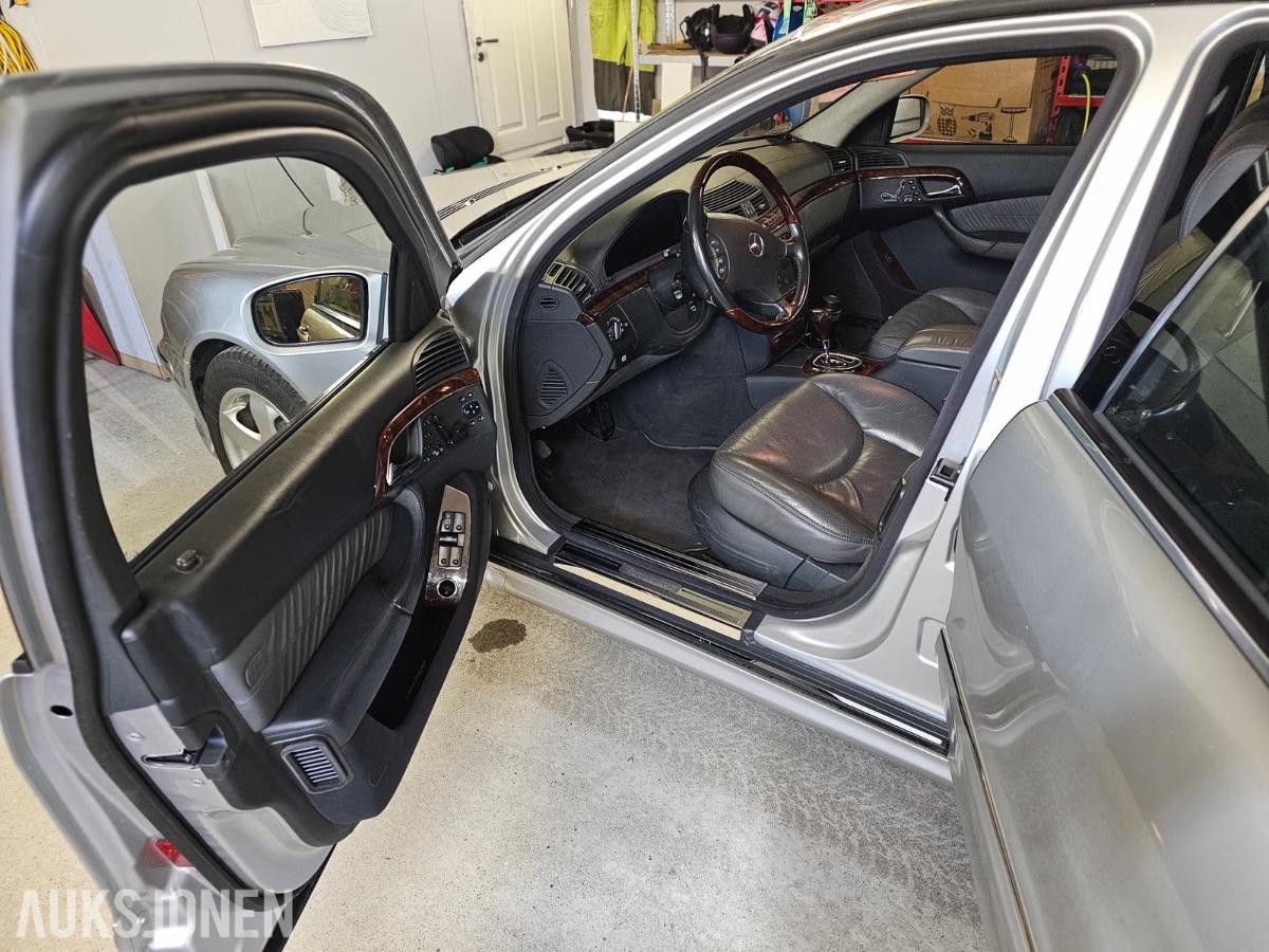 2003 Mercedes-Benz S 500 5.0 V8 306HK 4MATIC Cruisekontroll, Kupevarmer