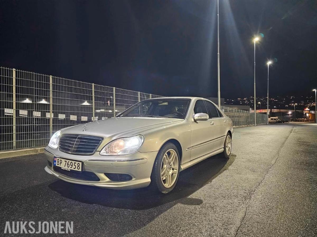 2003 Mercedes-Benz S 500 5.0 V8 306HK 4MATIC Cruisekontroll, Kupevarmer