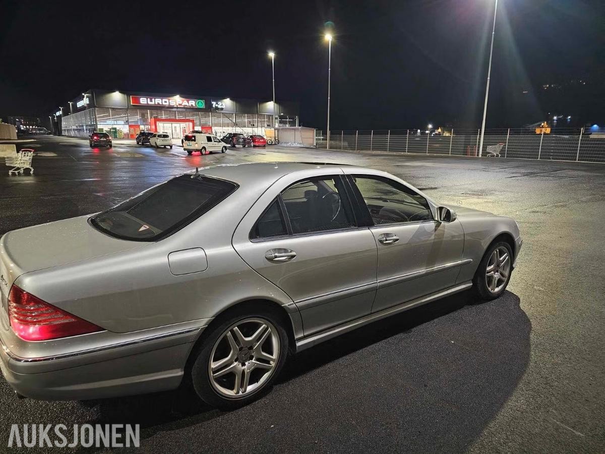 2003 Mercedes-Benz S 500 5.0 V8 306HK 4MATIC Cruisekontroll, Kupevarmer