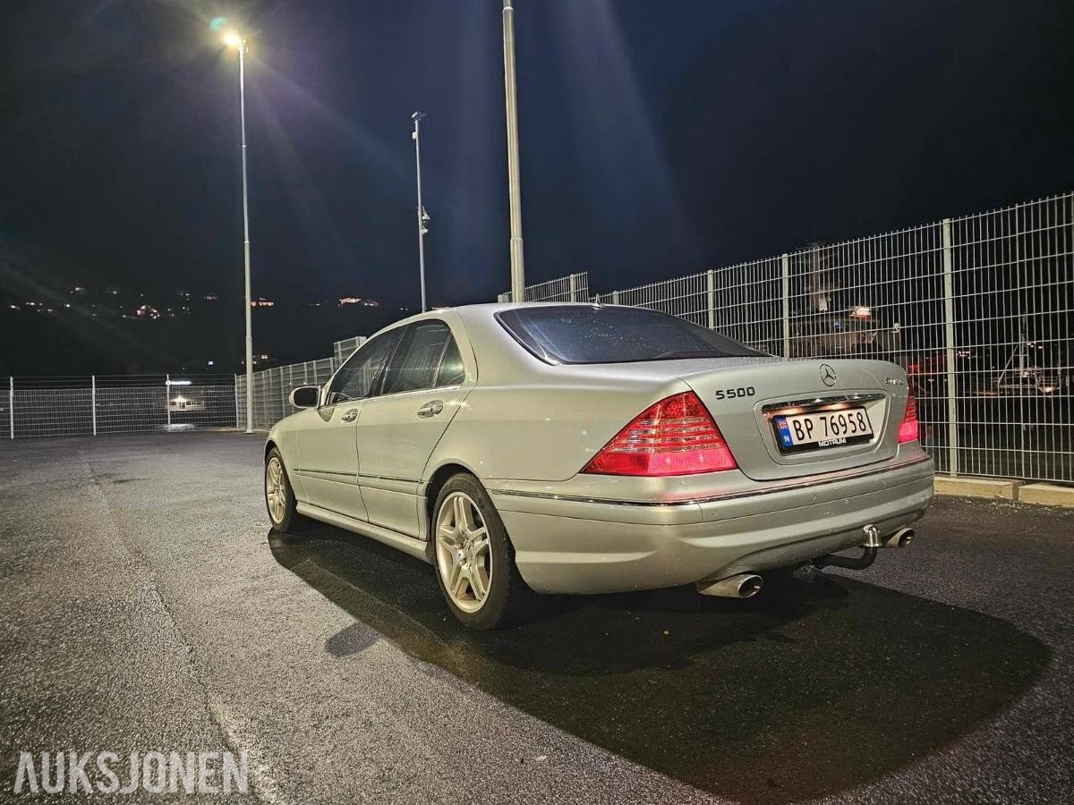 2003 Mercedes-Benz S 500 5.0 V8 306HK 4MATIC Cruisekontroll, Kupevarmer