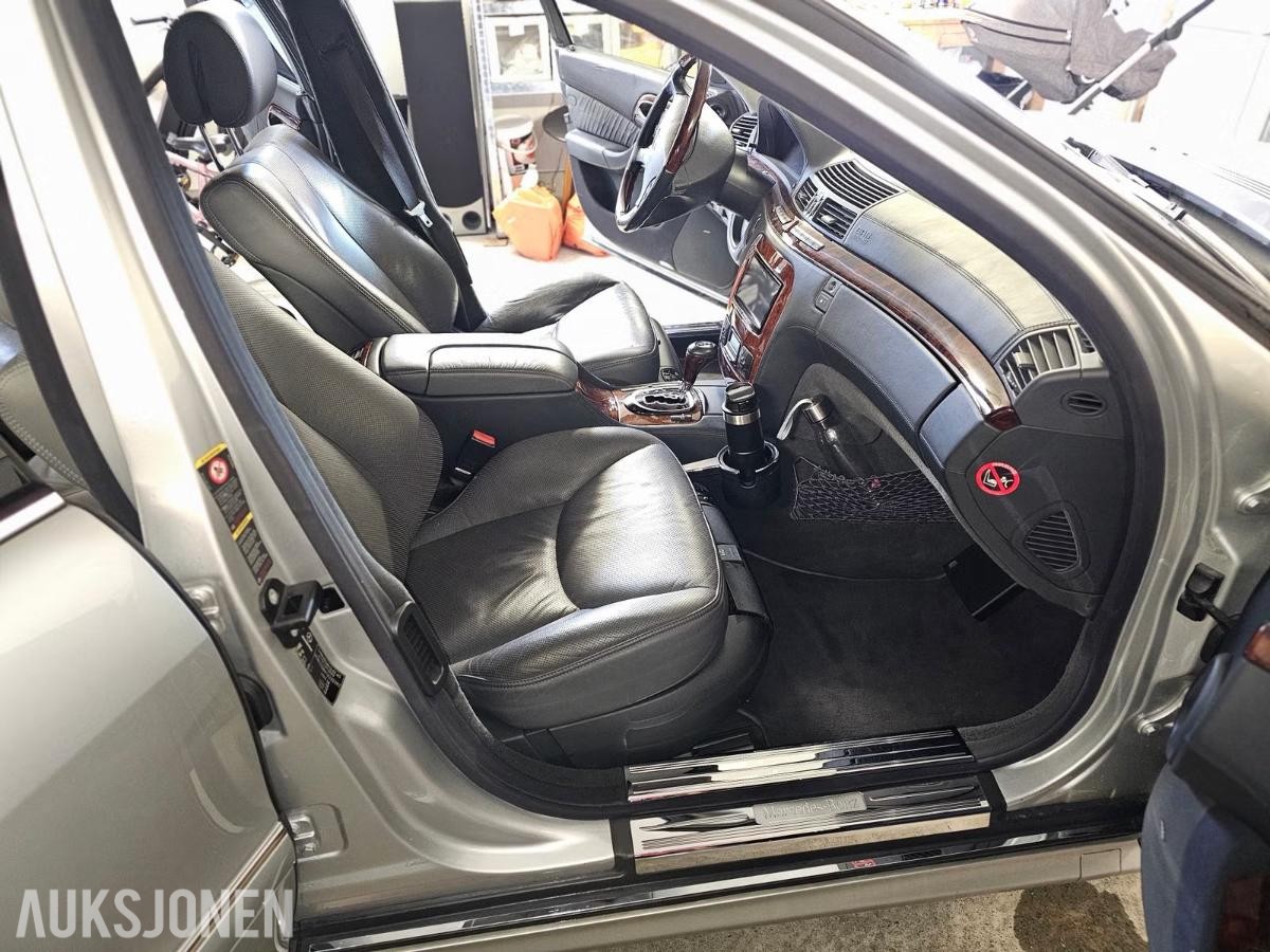 2003 Mercedes-Benz S 500 5.0 V8 306HK 4MATIC Cruisekontroll, Kupevarmer