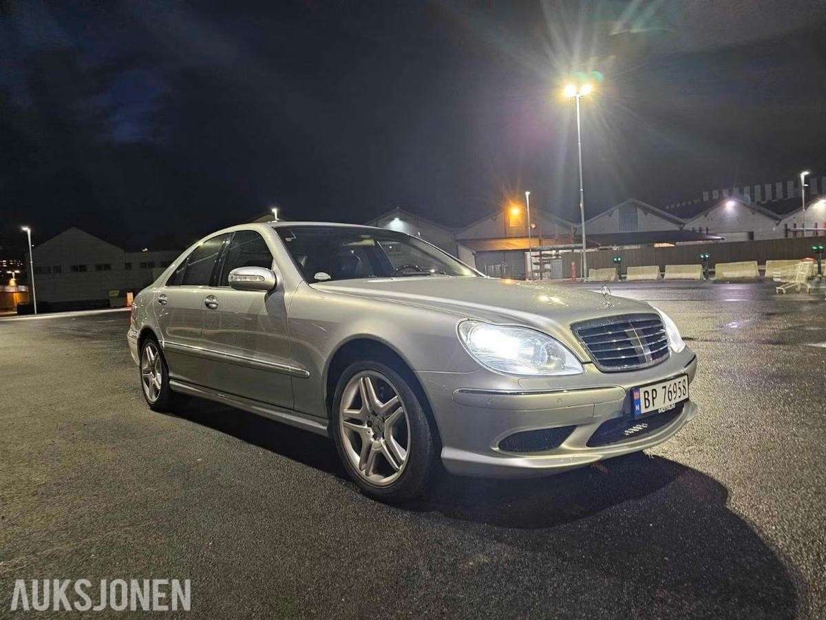 2003 Mercedes-Benz S 500 5.0 V8 306HK 4MATIC Cruisekontroll, Kupevarmer