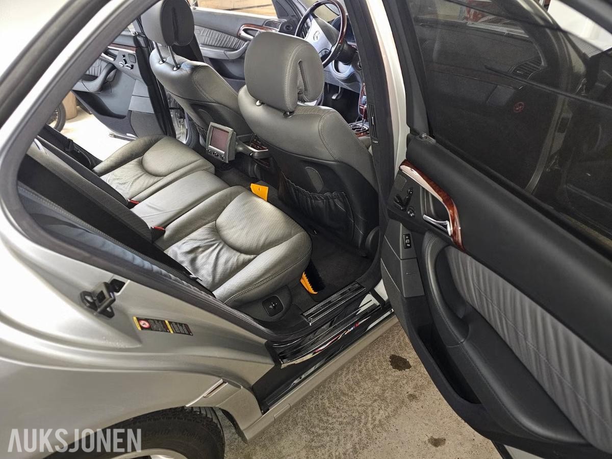 2003 Mercedes-Benz S 500 5.0 V8 306HK 4MATIC Cruisekontroll, Kupevarmer