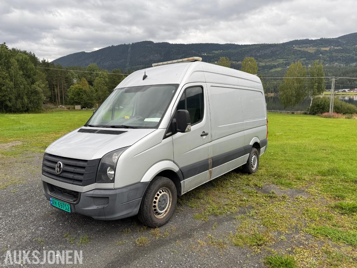 2015 Volkswagen, CRAFTER 2.0-163 D, 111900km m/innredning og webasto