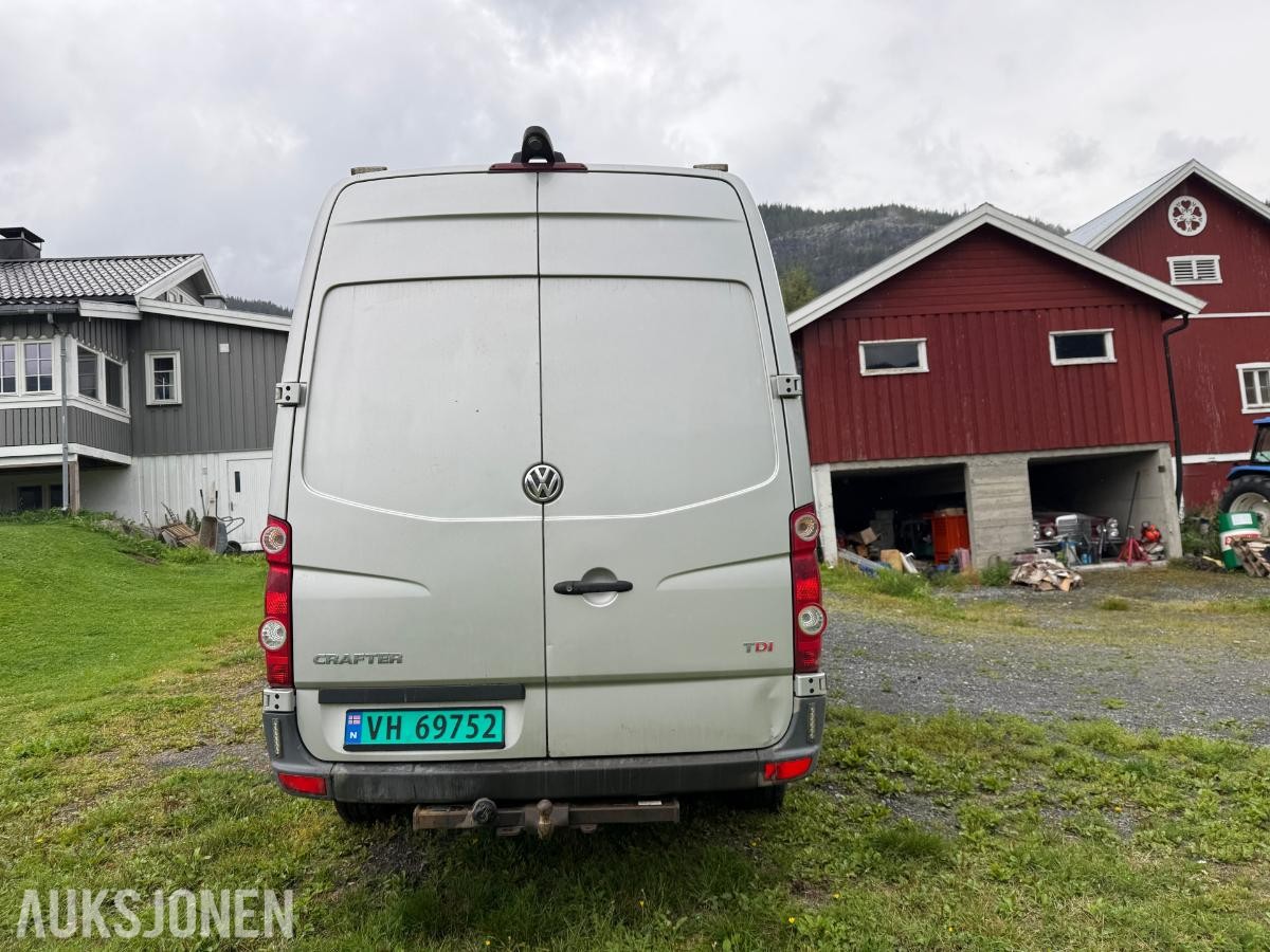 2015 Volkswagen, CRAFTER 2.0-163 D, 111900km m/innredning og webasto