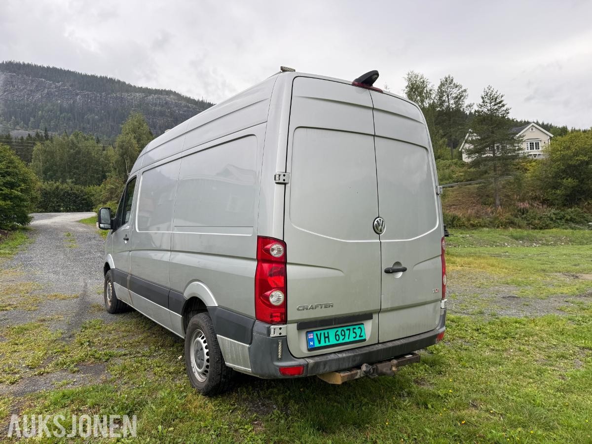 2015 Volkswagen, CRAFTER 2.0-163 D, 111900km m/innredning og webasto