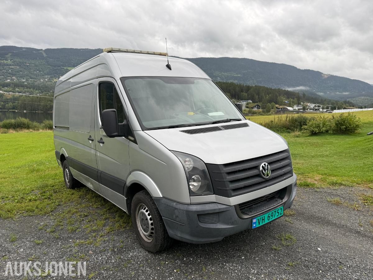 2015 Volkswagen, CRAFTER 2.0-163 D, 111900km m/innredning og webasto