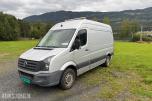2015 Volkswagen, CRAFTER 2.0-163 D, 111900km m/innredning og webasto