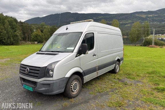2015 Volkswagen, CRAFTER 2.0-163 D, 111900km m/innredning og webasto
