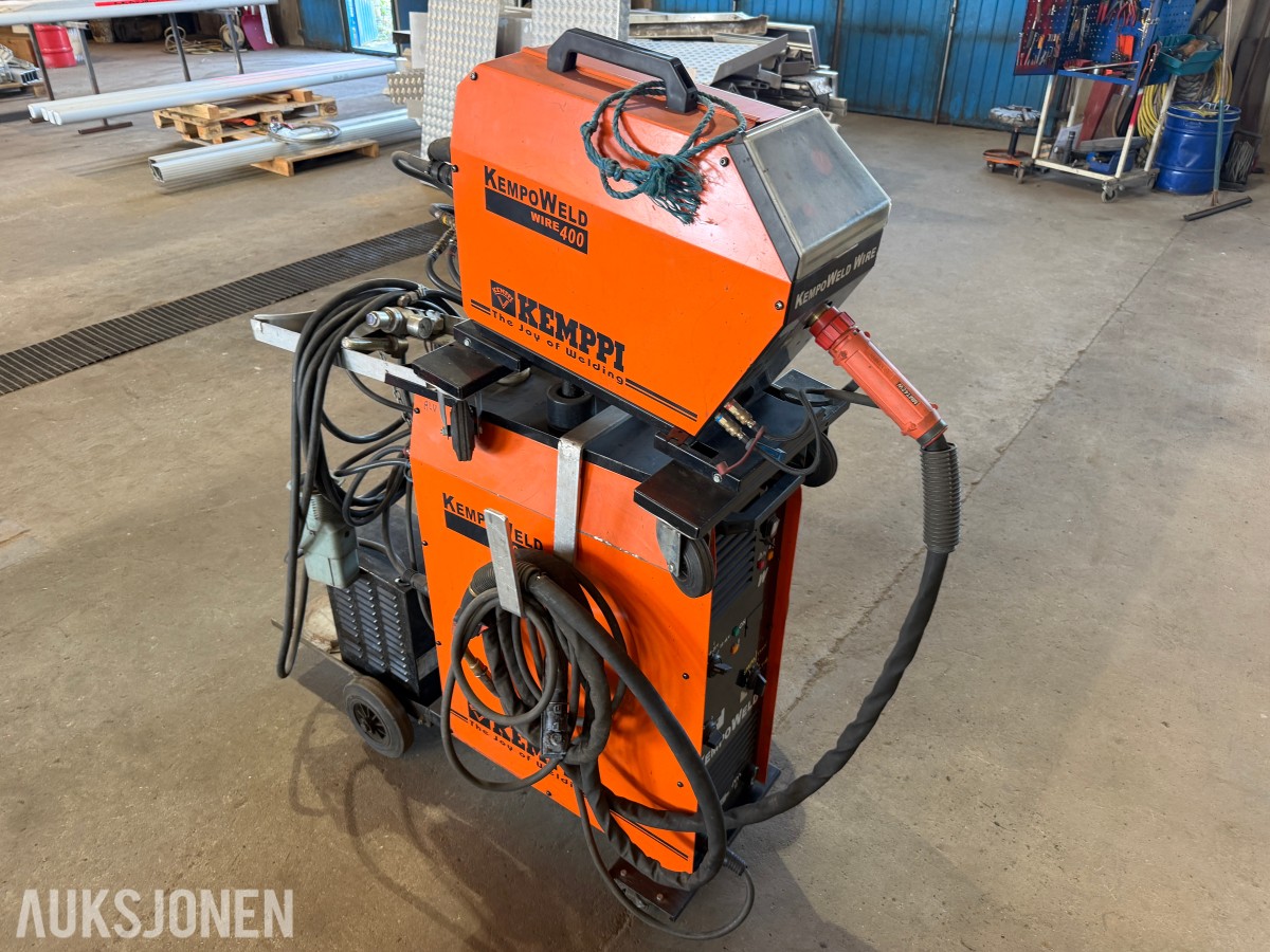 Kemppi KempoWeld 4200W MIG/MAG sveiseapparat med Wire 400 trådmater