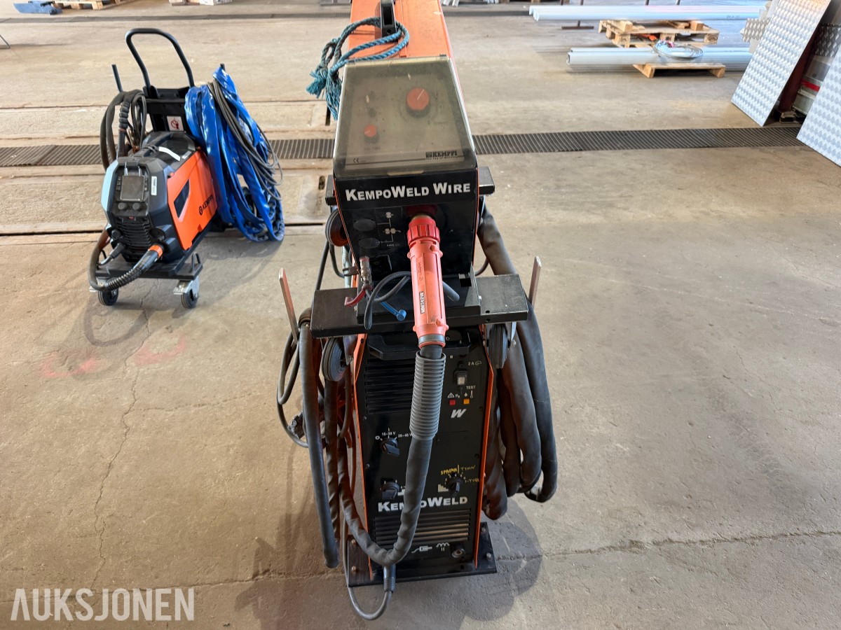 Kemppi KempoWeld 4200W MIG/MAG sveiseapparat med Wire 400 trådmater
