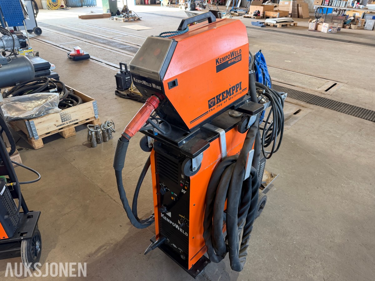 Kemppi KempoWeld 4200W MIG/MAG sveiseapparat med Wire 400 trådmater