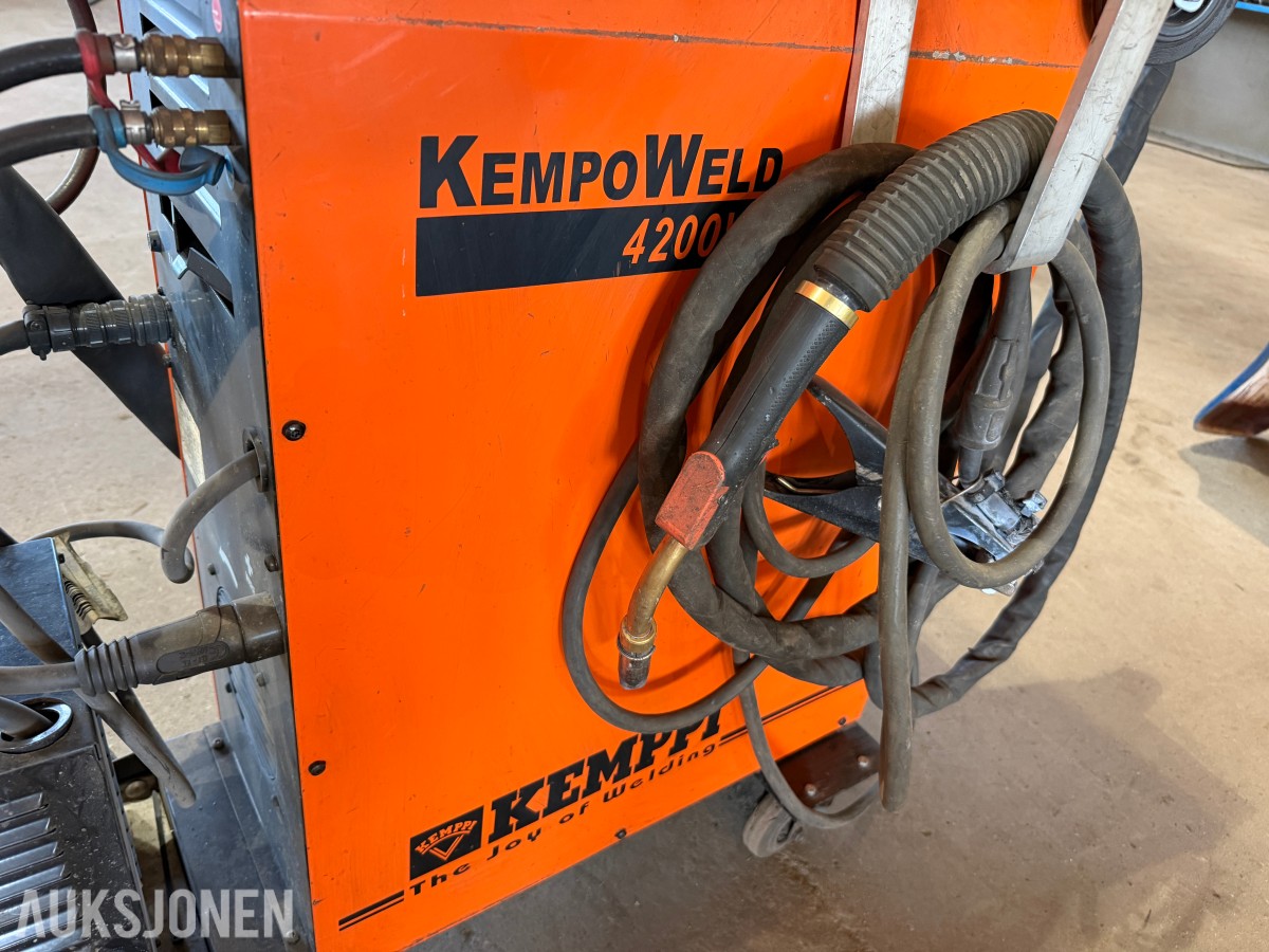 Kemppi KempoWeld 4200W MIG/MAG sveiseapparat med Wire 400 trådmater
