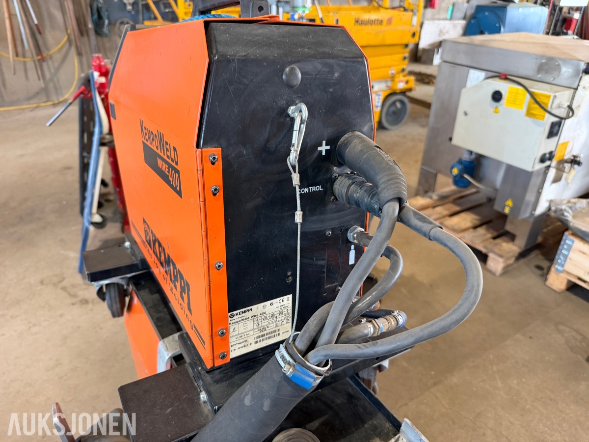Kemppi KempoWeld 4200W MIG/MAG sveiseapparat med Wire 400 trådmater