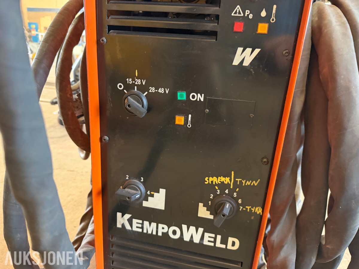 Kemppi KempoWeld 4200W MIG/MAG sveiseapparat med Wire 400 trådmater