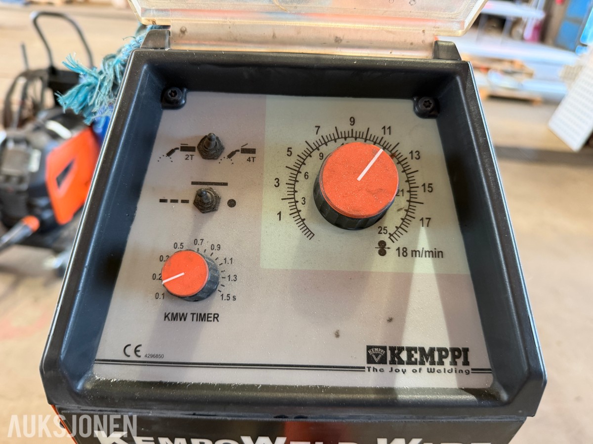 Kemppi KempoWeld 4200W MIG/MAG sveiseapparat med Wire 400 trådmater