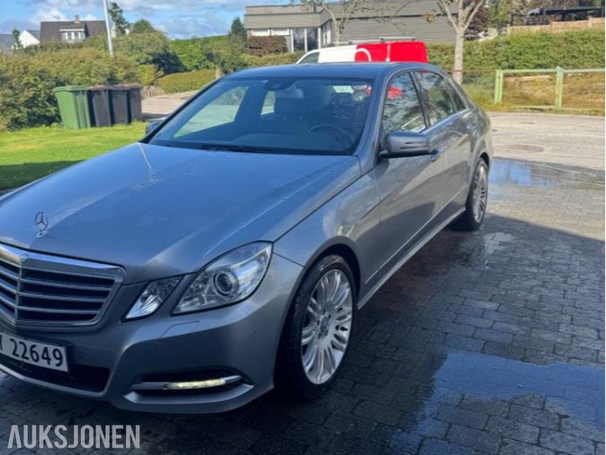 2012 Mercedes-Benz E-Klasse, E200, 141000km, Automat, EU OK til 03.2028