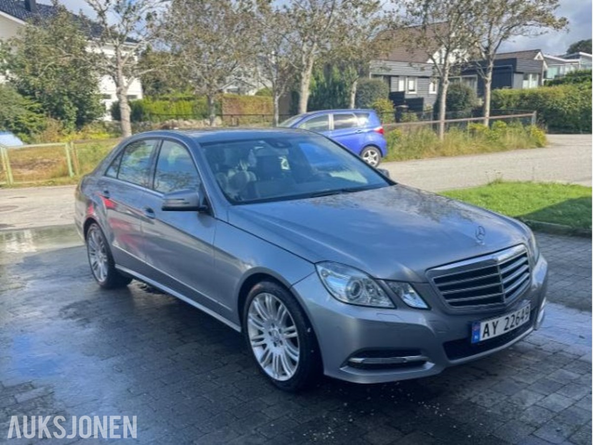 2012 Mercedes-Benz E-Klasse, E200, 141000km, Automat, EU OK til 03.2028