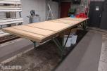 Arbeidsbord 120X500cm Høyde 90cm uten hjul Industri m.m