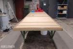Arbeidsbord 120X500cm Høyde 90cm uten hjul Industri m.m