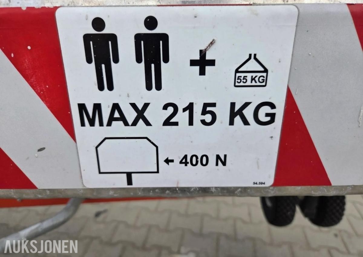2023 Dino 150 t 2 Tilhengerlift