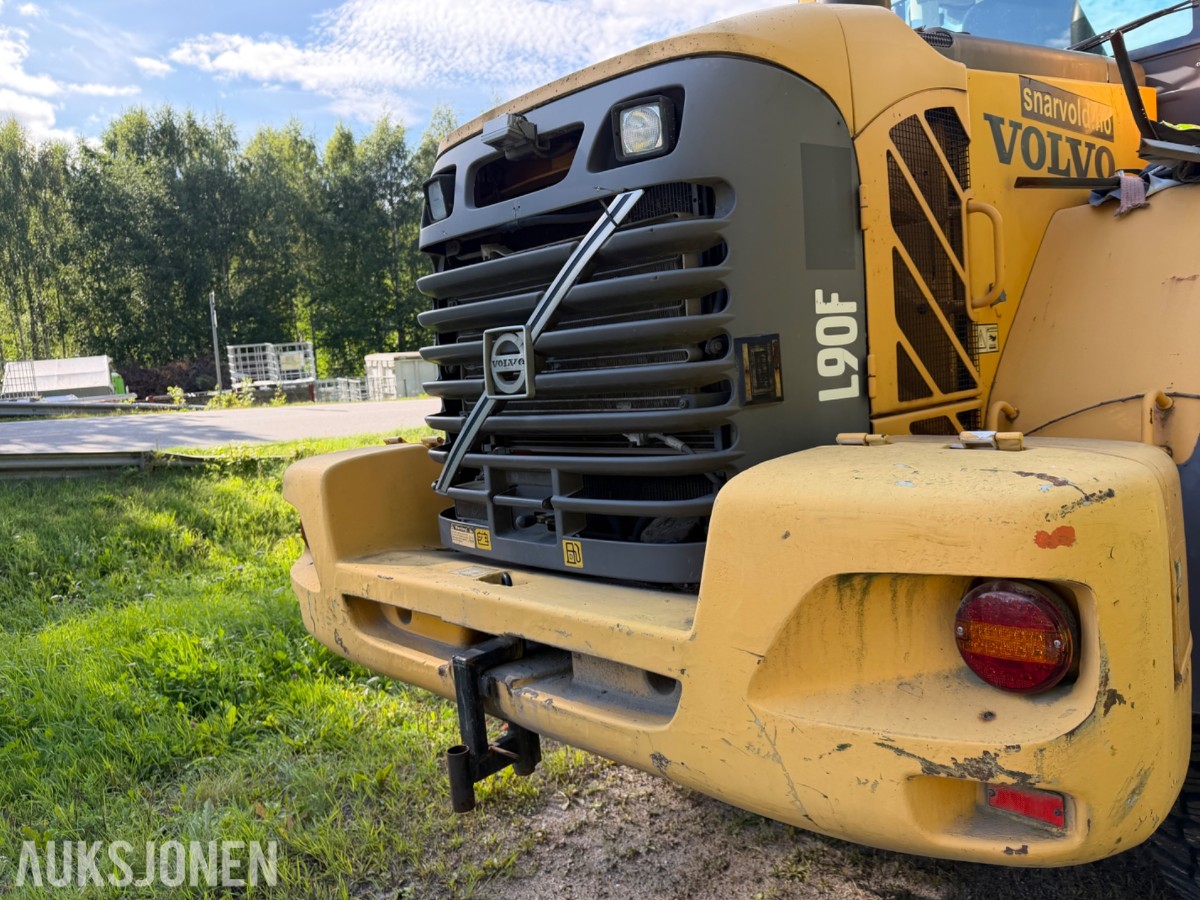 Volvo L90F Hjullaster m/Slagkraft 190 og 210 klippepanne