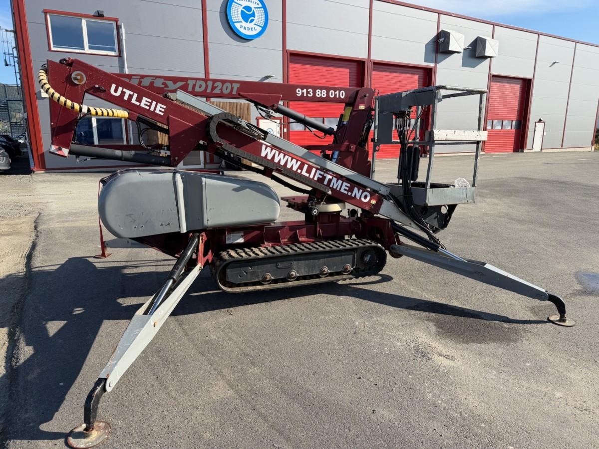 2010 Niftylift TD 120 TDAC Beltelift - Nylig sertifisert