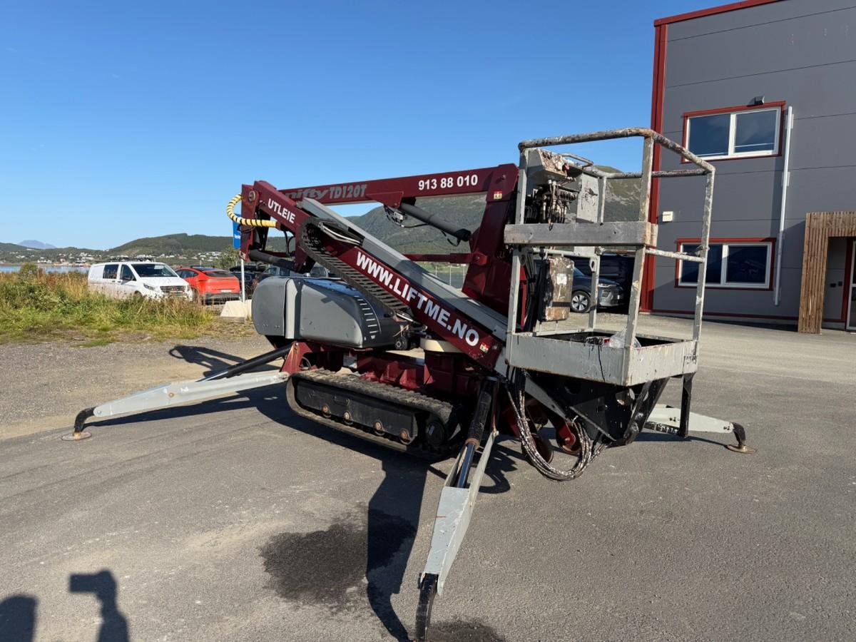 2010 Niftylift TD 120 TDAC Beltelift - Nylig sertifisert